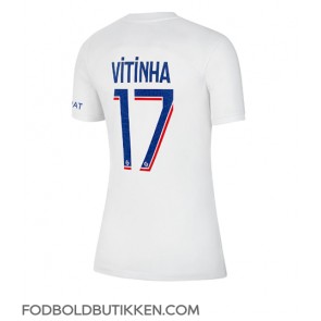 Paris Saint-Germain Vitinha Ferreira #17 Tredjetrøje Dame 2022-23 Kortærmet
